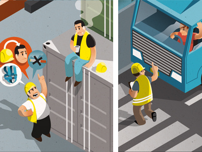 Safety First illustration patswerk vector