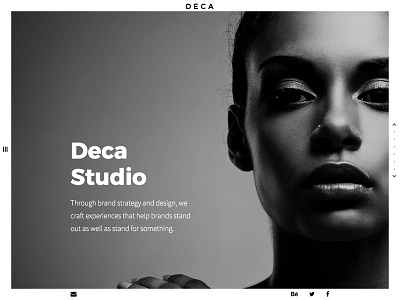 DECA - Creative Multi Concept WP Theme agency blog border creative gallery minimal photography php portfolio responsive shop wordpress