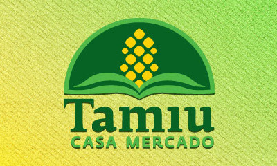 Logo Tamiu green market mexico organic