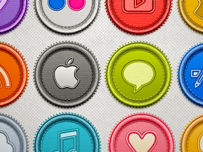 Social Badges Set app apple blue chat cloud download facebook free freebie give goodie icons img itunes like love one pattern photoshop pink please png ps psd set social store twitter us white