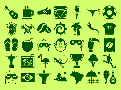 Brazil Icons