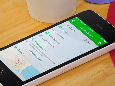 City app destinos gui mexico screenshot travel ui