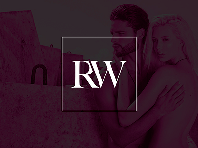 RUNWAY fashion logo logomark management models runway