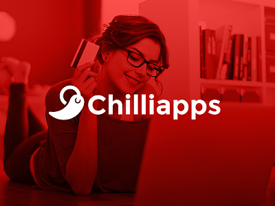Chilliapps logo branding logo logotype shop shopping
