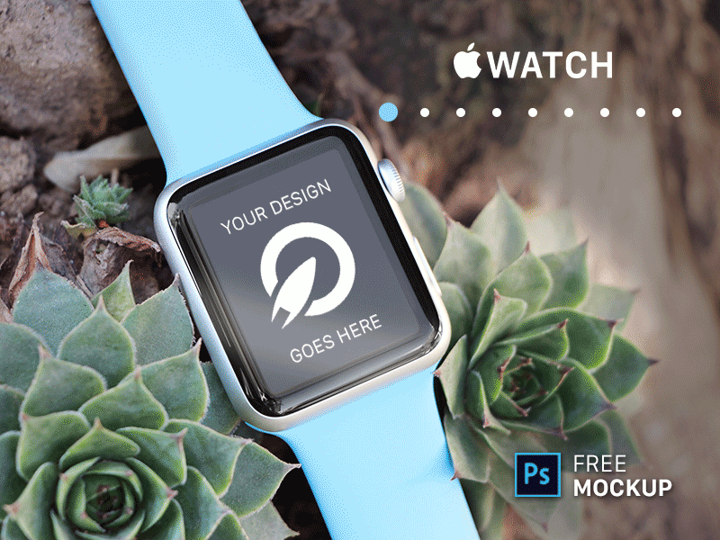 35 Free Apple Watch PSD Mockups