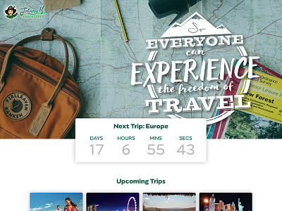 Travel Website adventure travel webpage website