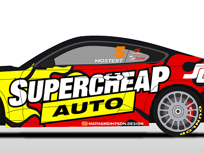 Mustang V8 Supercar concept ford llivery mustang racing supercars v8 supercars vehicle