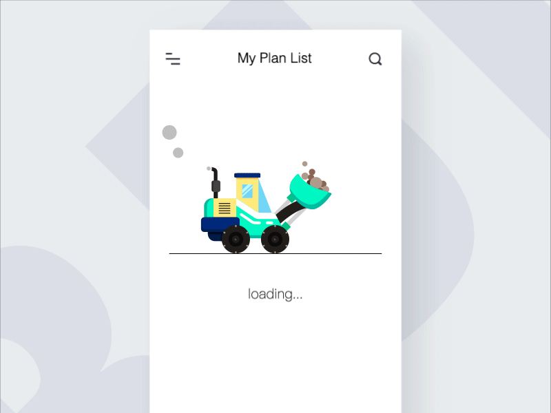 Bulldozer animation bulldozer gif loading
