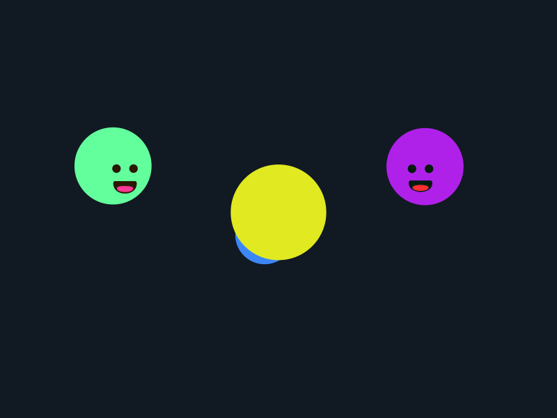 exchanged afftereffects animation color gif loop smile
