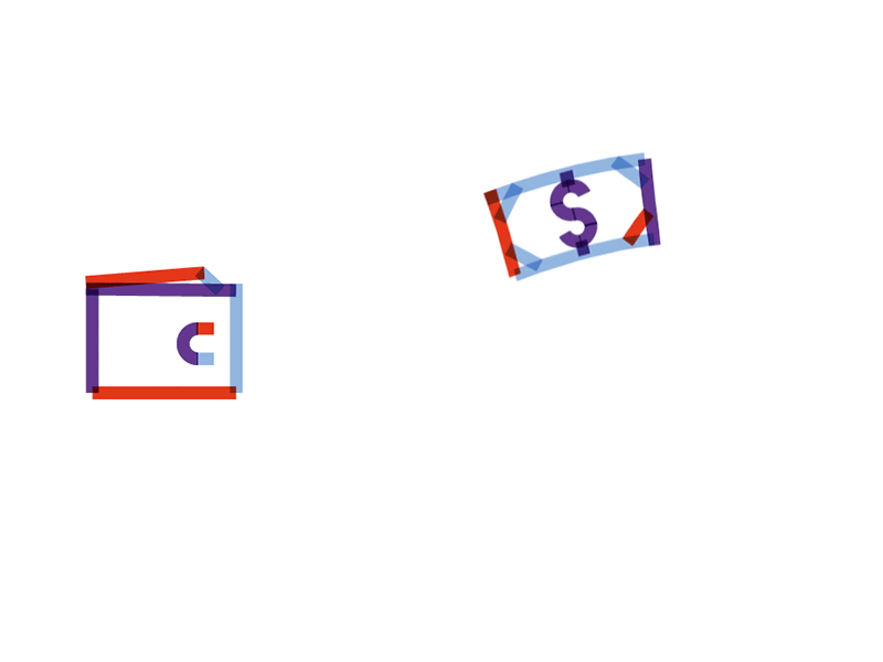 Money animation icon money