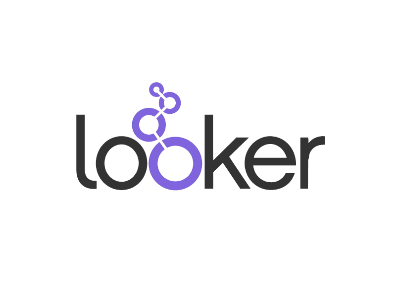 Looker logo animation animation brand logo motion