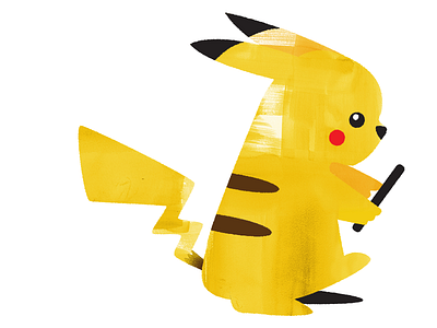 Everyone is at it! animal cute illustration illustrator phone photoshop pokemon yellow