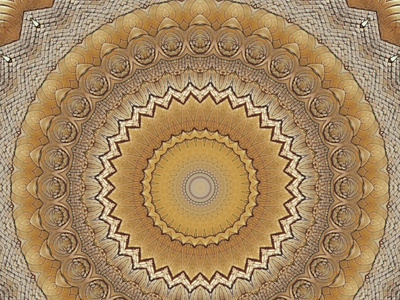 Patterns fractal mandala