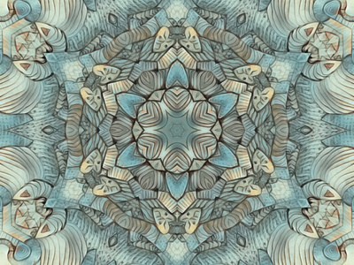 Patterns kaleidoscope mandala