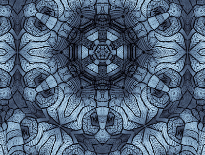 Patterns kaleidoscope mandala 3d branding design graphic design