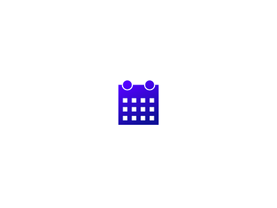 Calendar icon calendar calendar icon geometric gradient icon modular