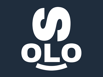 Solo abstract branding face logo