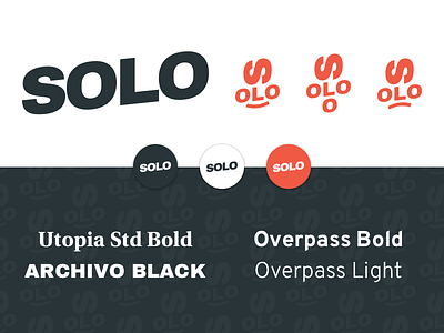 Solo branding identity identity system logo palette pattern