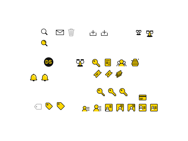 Icon Artboard by Dylan Smith on Dribbble