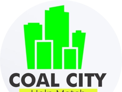 Coal City Help match branding graphic design logo