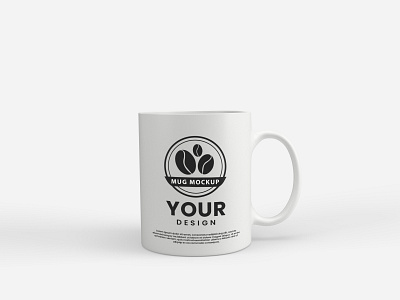 Mug Mockup 3d rendering clean coffee graphic design illustration mockup mug product template
