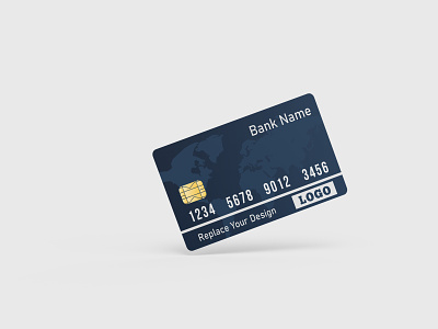 Plastic Card Mockup 3d rendering branding clean credit debet design graphic design illustration mockup plastic card product