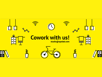 Cowork Illustration - FB Cover