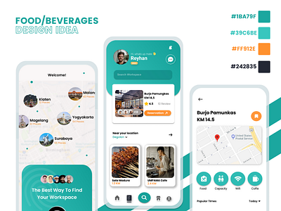 Food / Beverages UI Design by Reyhan Adinata on Dribbble