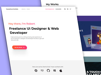 Freelancer Landing Page