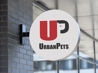 Logo Concept for Urban Pet Shop branding design illustration logo typography vector