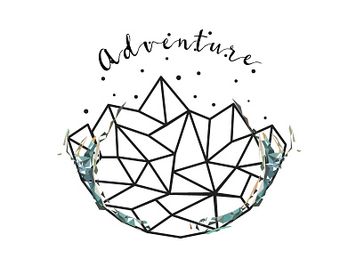 Adventure Time adventure design illustration minimal polygonal webdesign