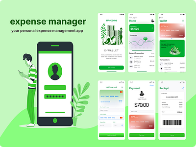 Expense Management App Ui Design