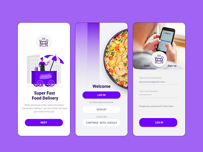 Food Delivery App Ui Design app design app redesign app ui app ui design design mobile app design redesign ui design uiux uiux design