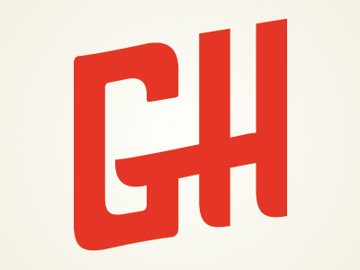 GH Monogram logo type