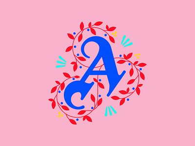 36 Days of Type - A 36days a 36daysoftype debut firstshot lettering type