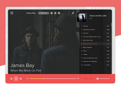 Music player concept