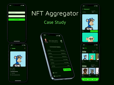 NFT Gallery blockchain design mobile design nft product design ui ui design ux ux design web 3