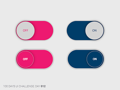 Daily UI 012 On/Off Switch