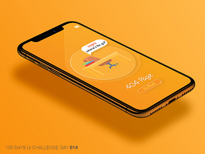 Daily UI 014 | 404 Page Uplabs Challenge