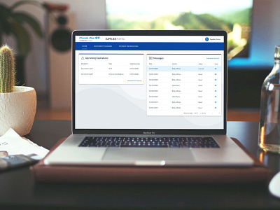 Initial Mockups of Supplier Portal