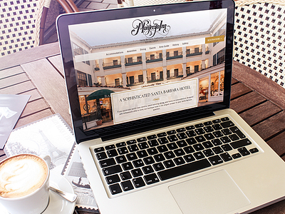 Santa Barbara, CA Hotel Website Design ca california design hotel responsive santa barbara website