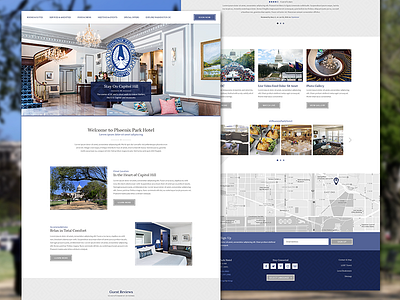 Washington DC Hotel Comp Design comp design hotel washington dc website