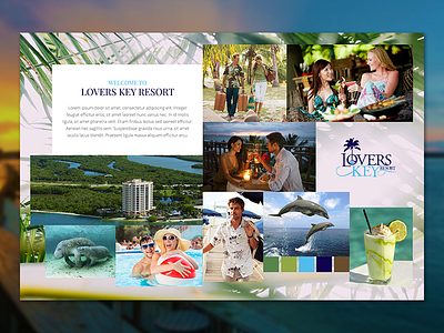 Florida Hotel Mood Board florida fort myers beach hotel mood board website