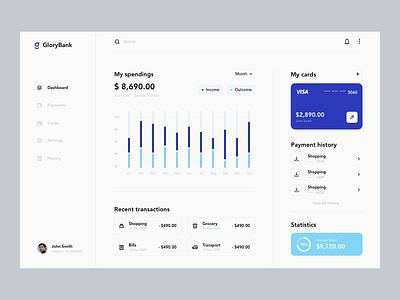 Finance Dashboard Web App