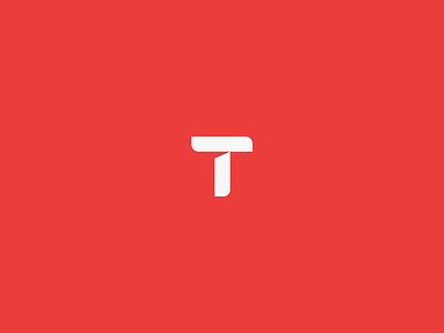 Logo Concept Design for Travio App branding concept design flat letter logo monogram simple symbol t type
