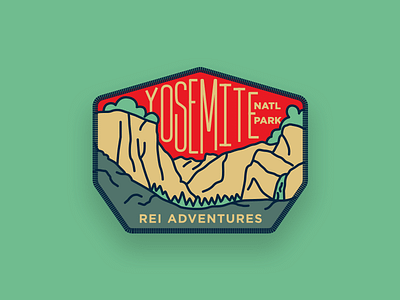 REI Adventures Patch — Yosemite National Park