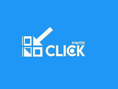 Minimal Logo Design | Click Pointer designing logo