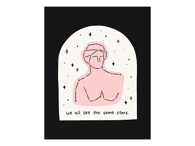 Star Bust constellation digital illustration illustration stars
