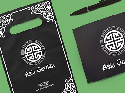 Asia Garden - Branding & Packaging branding logo design packaging print