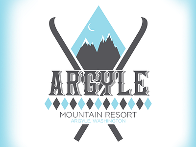 Argyle Mountain Resort - Daily Logo Challenge - Day 8